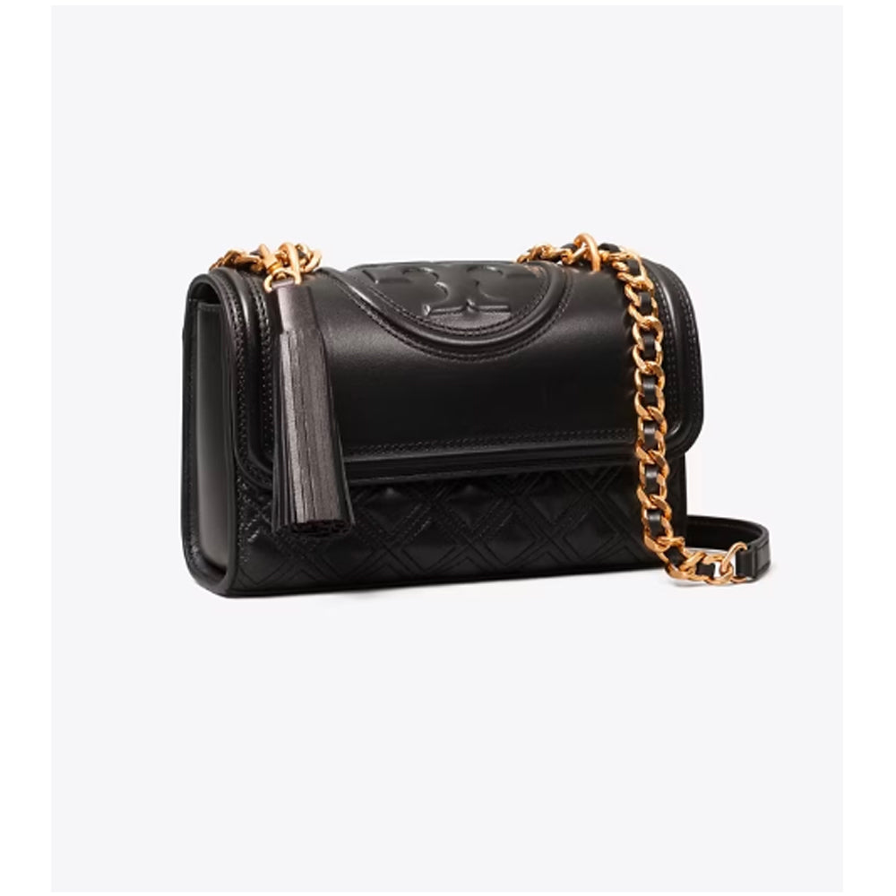 Tory Burch Fleming Convertible Shoulder Bag - Black