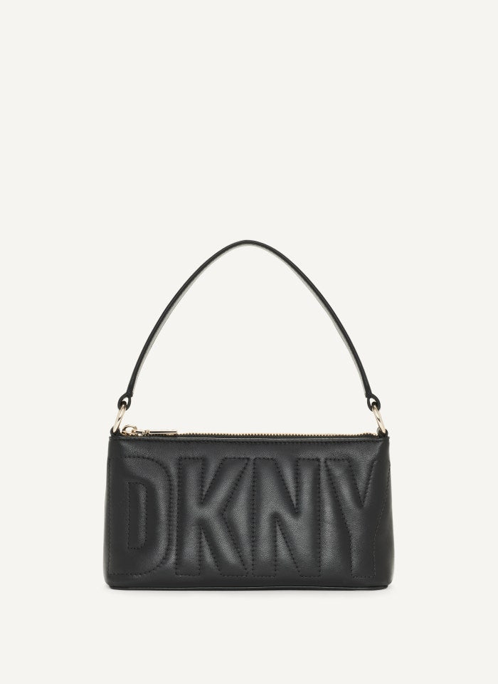 Dkny black clutch on sale bag