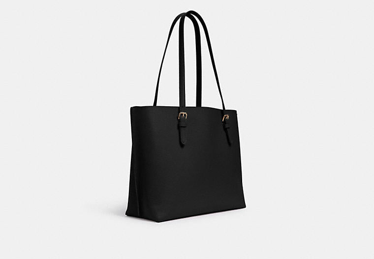 Coach black tote bag deals