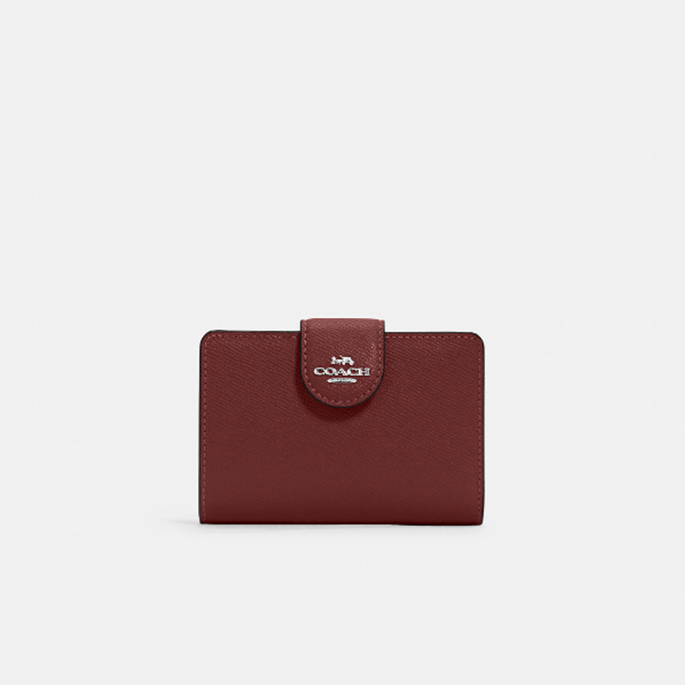 Medium corner zip discount wallet