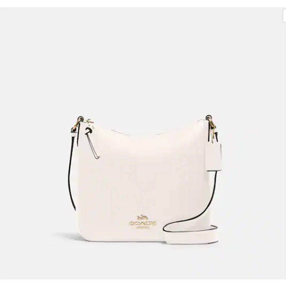 Coach Chalk/Gold Sutton Pebble Crossbody Bag