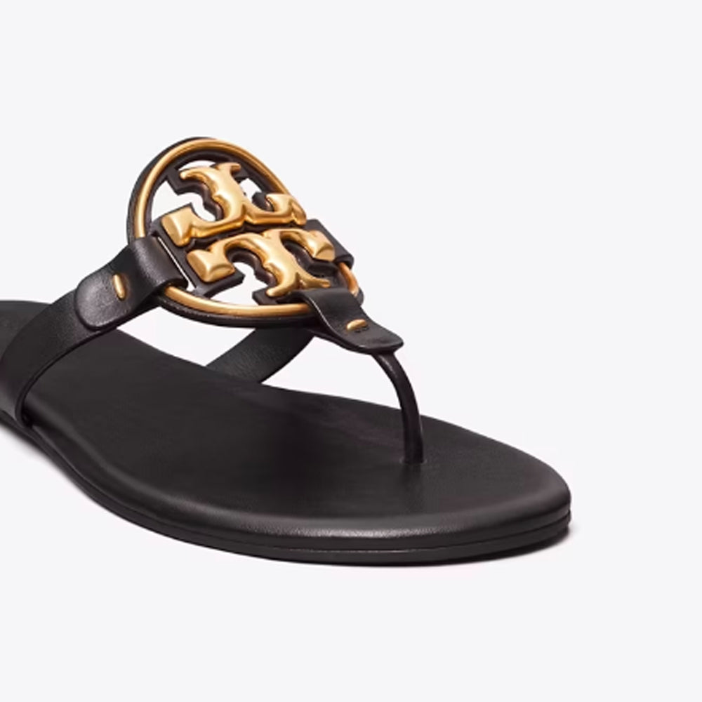 Tory burch metallic sales gold miller sandal