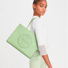 Tory Burch- Small Ella Bio Tote (Mint Leaf)