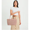 Tory Burch- Small Ever-Ready Zip Tote (Winter Peach)