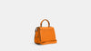 Coach- Morgan Top Handle Satchel - Silver/Bright Mandarin