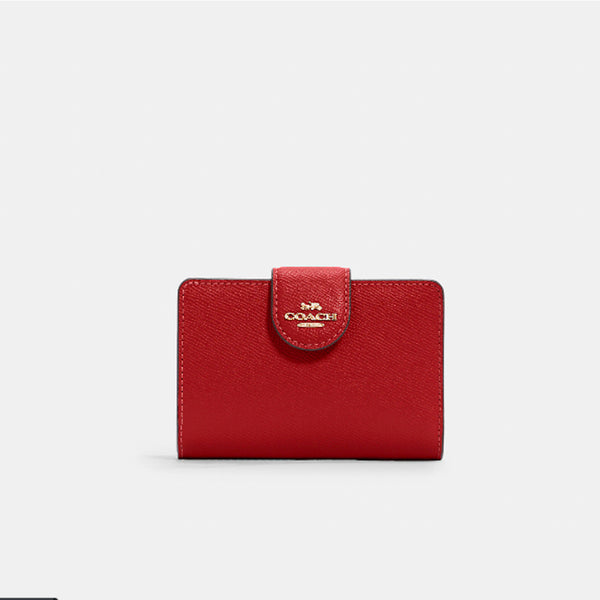 Coach outlets medium corner zip wallet