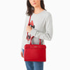 Kate Spade- Staci Medium Satchel (Red Currant)