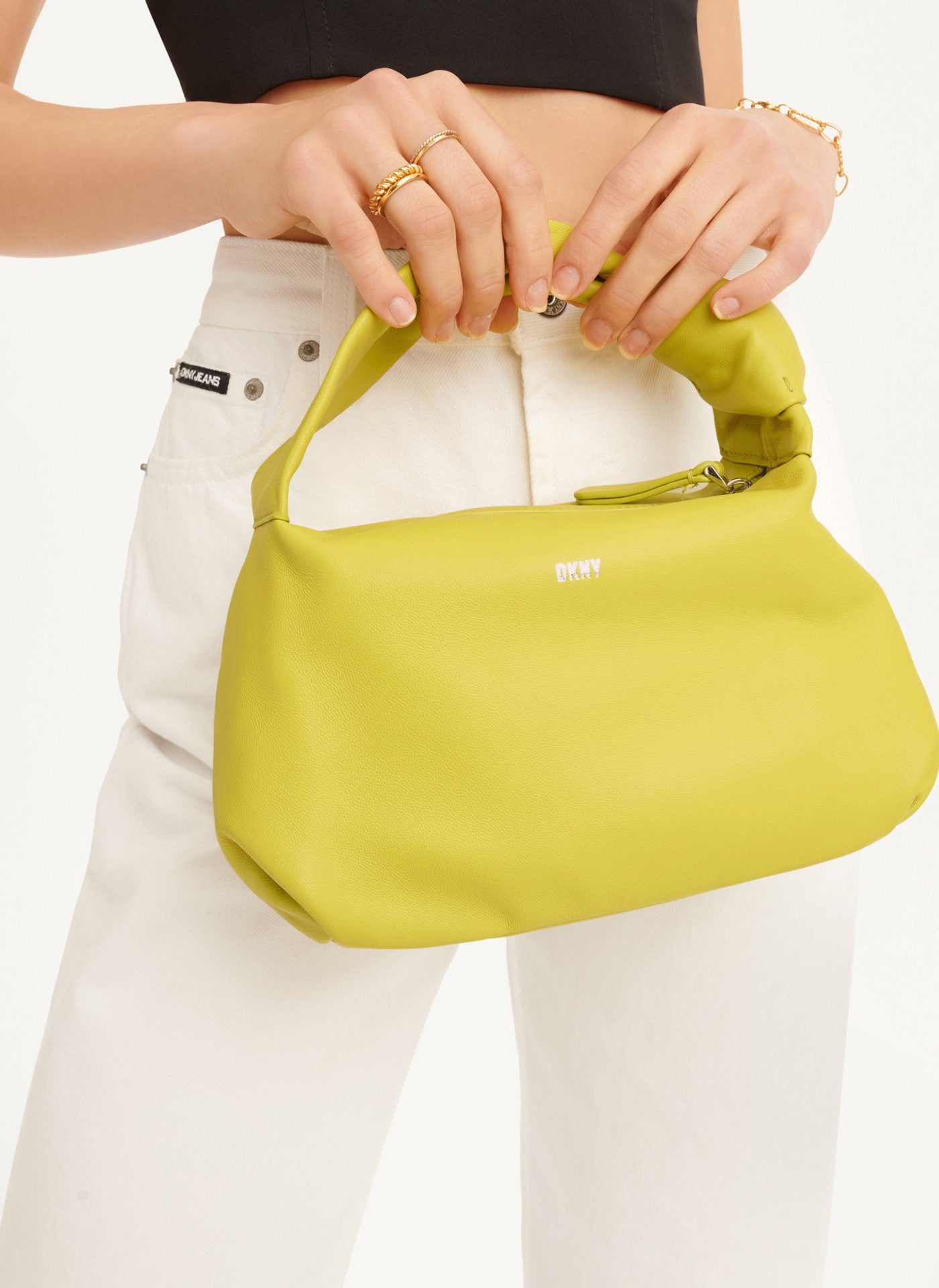 Buy the DKNY Yellow Crossbody Bag
